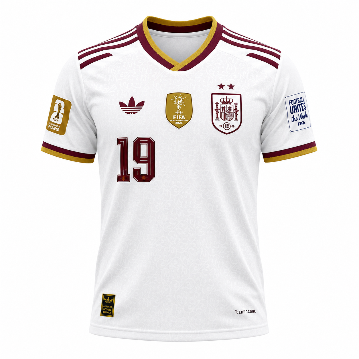 Adidas Spain 2026 Away Lamine Yamal #19