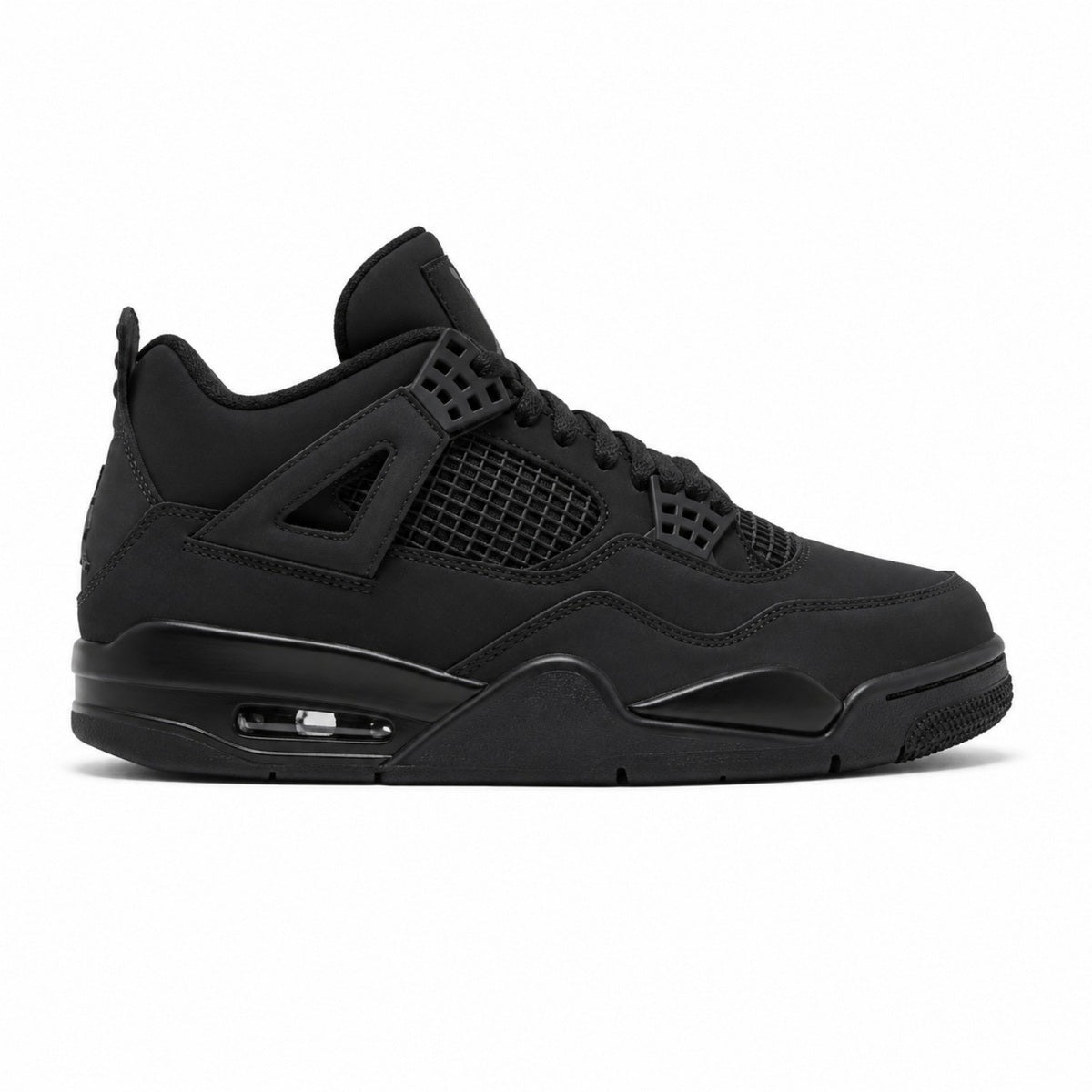 Nike Air Jordan 4 Retro GS 'Black Cat' For Kids