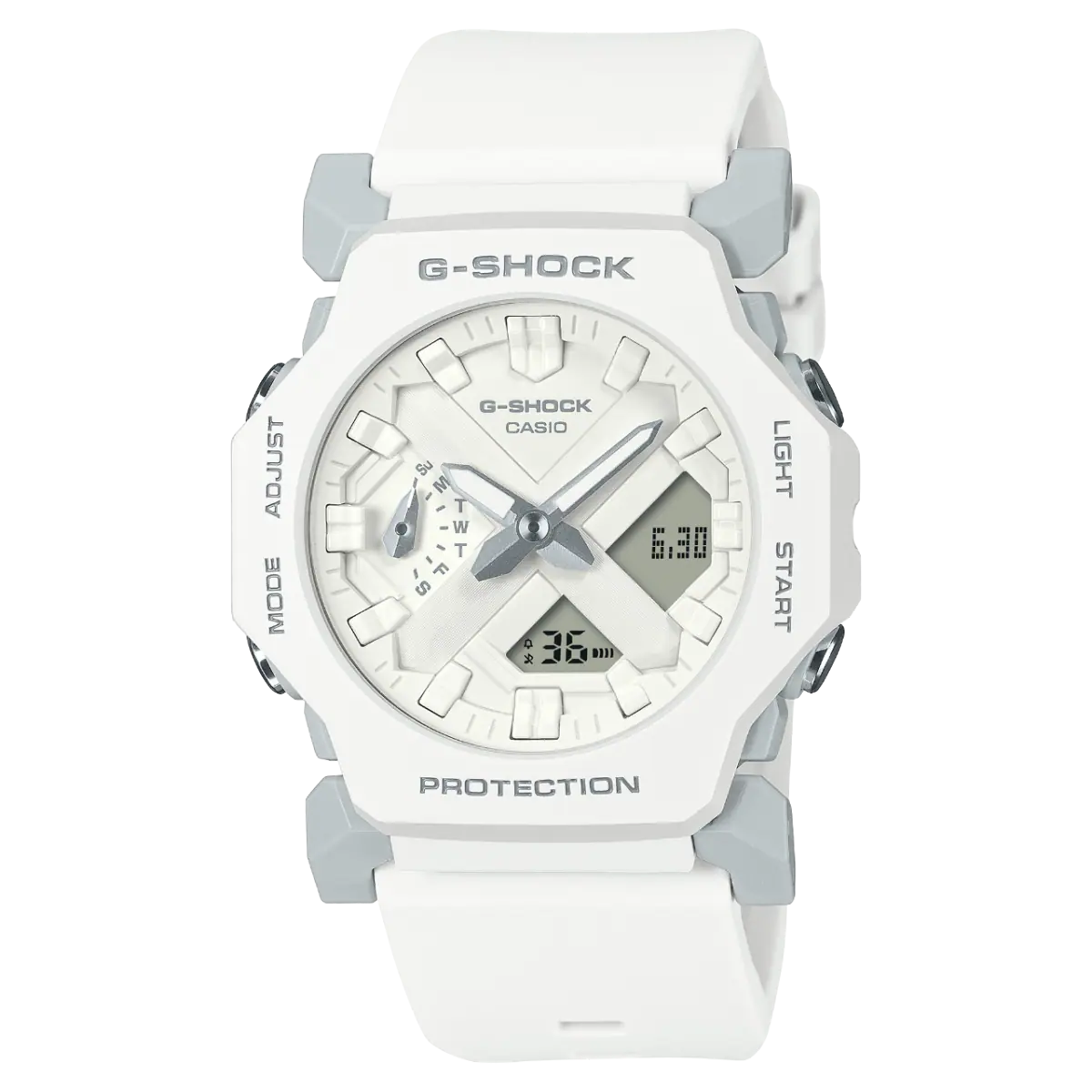 Casio G-Shock GA-2300-7A, a digital-analog watch