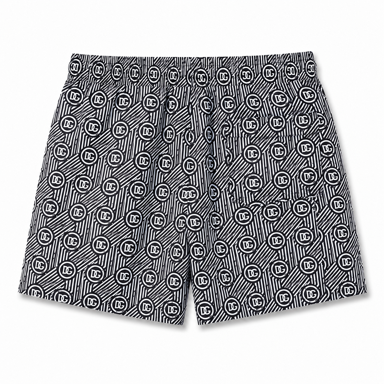 Dolce & Gabbana Majolica-print drawstring swim shorts