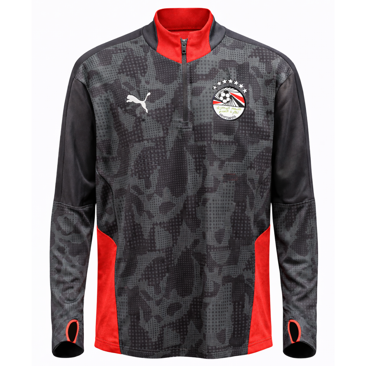 Puma Egypt National Team Pre-Match Quarter-Zip Training