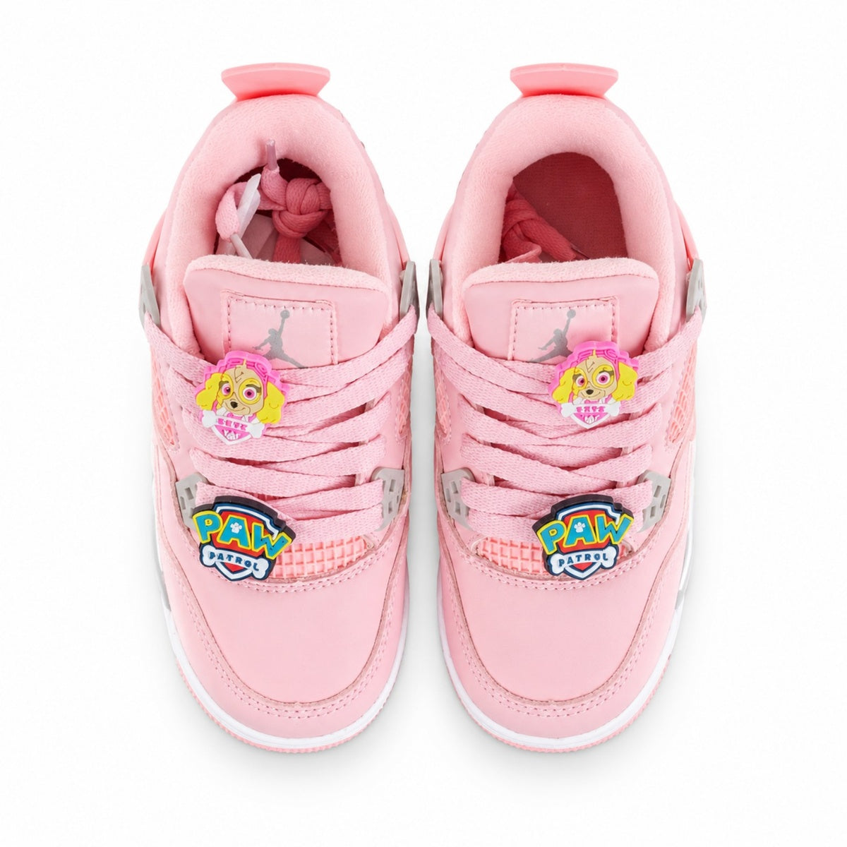 Nike Air Jordan 4 RETRO Pink Thunder Kids Sneakers
