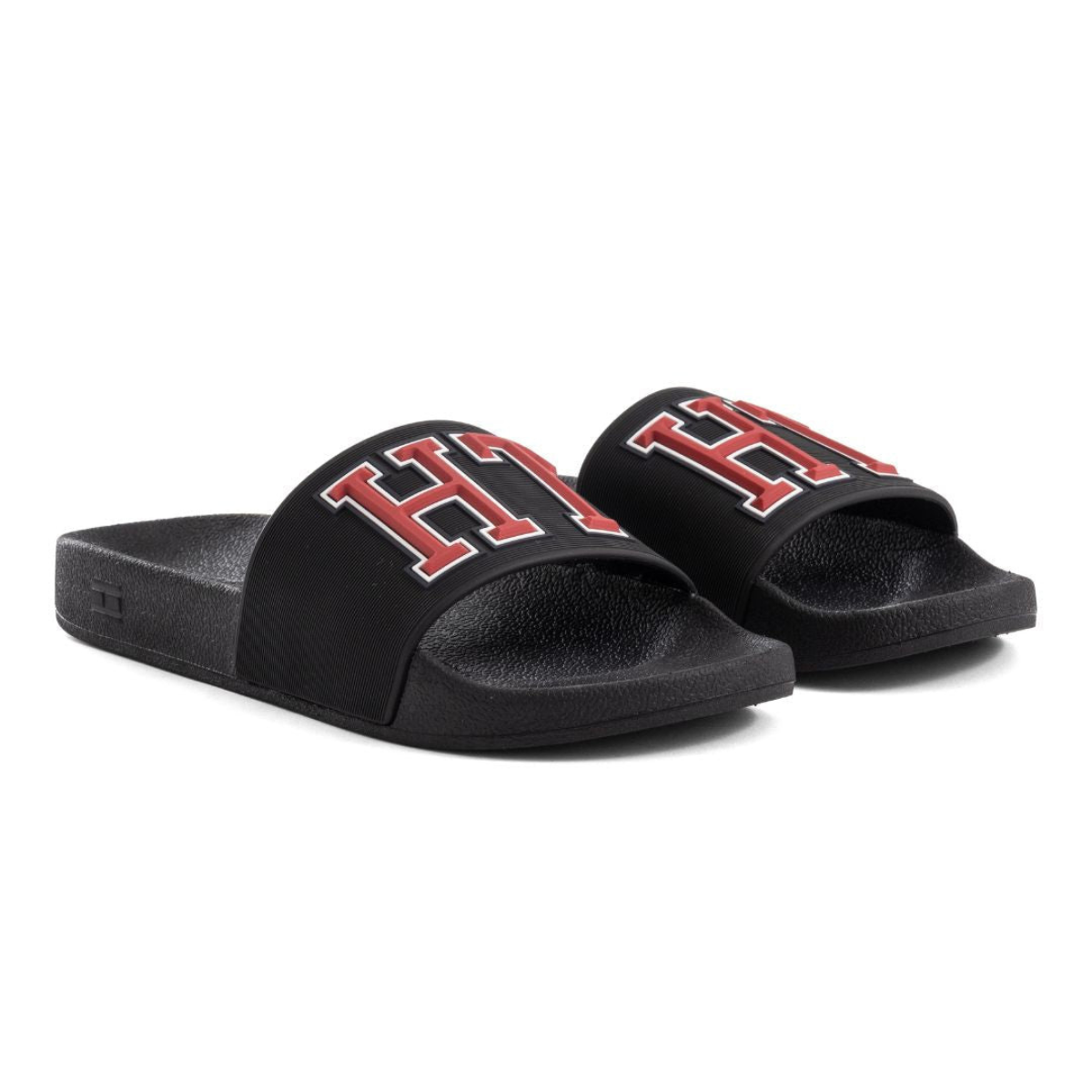 Tommy Hilfiger men's spellout slides