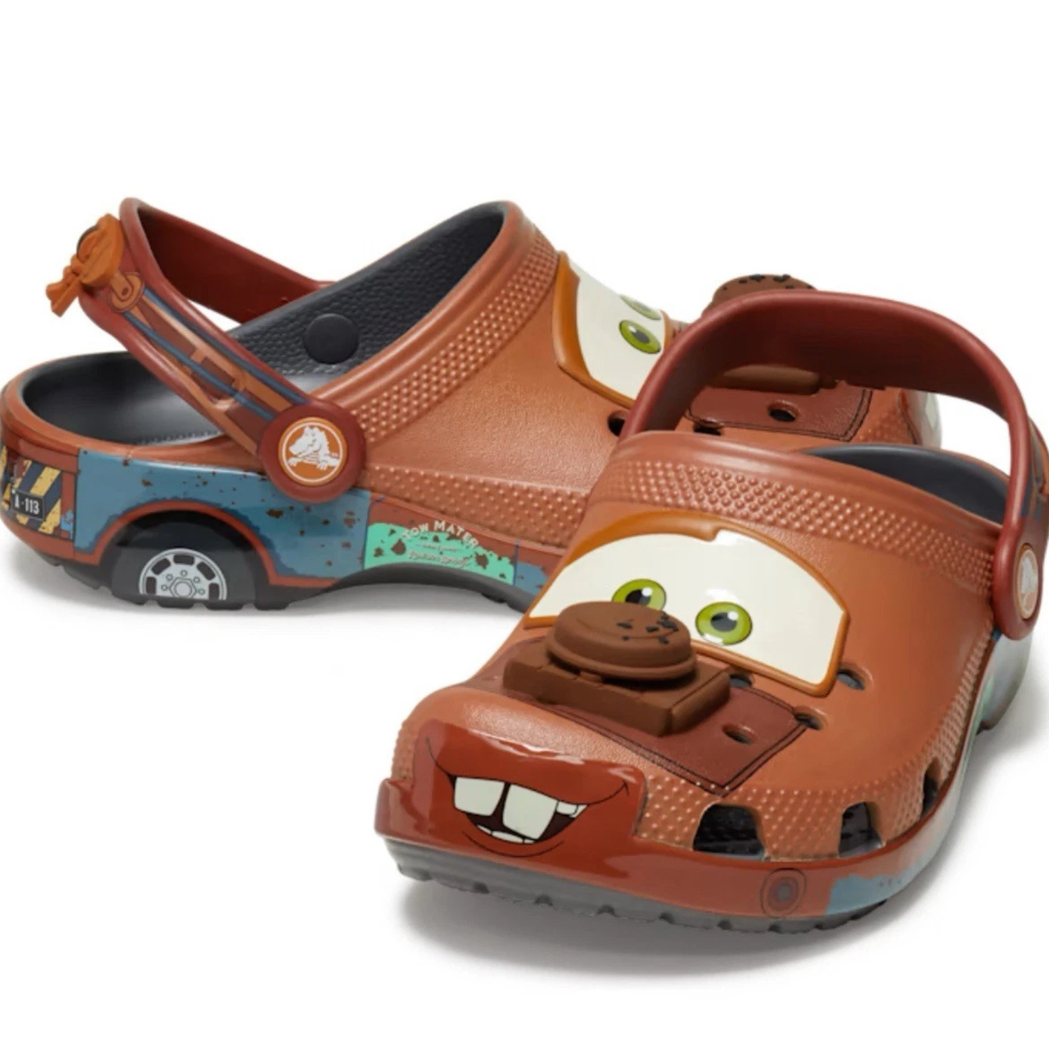 Crocs Kids Toddlers’ Classic Clog Disney And Pixar Cars’ Mater