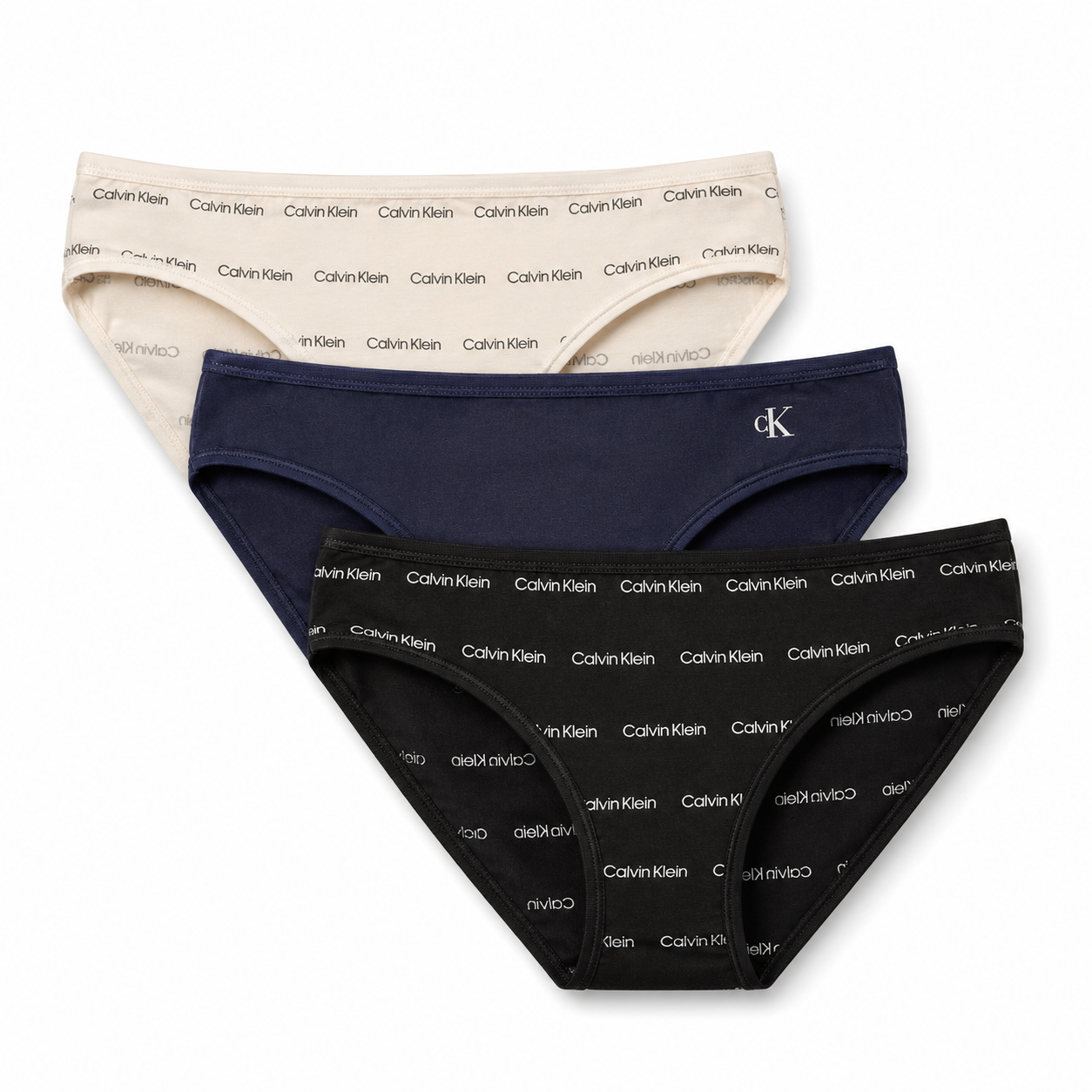 Calvin Klein Briefs are Part of a 3-Pack Set for Women