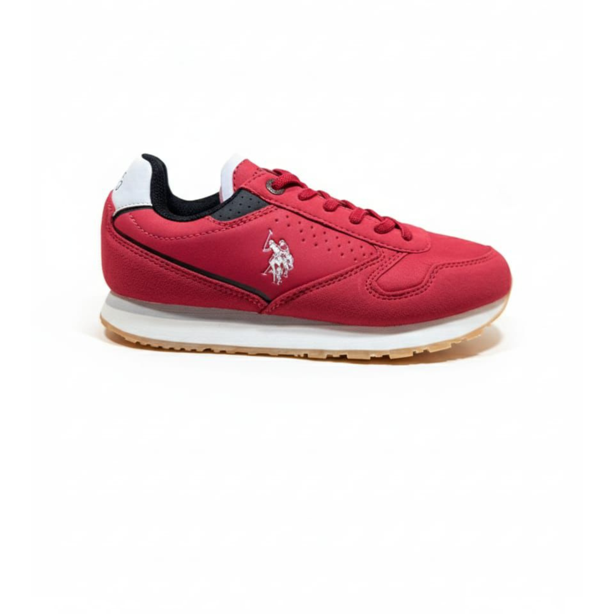 US Polo Kids Red Sneakers