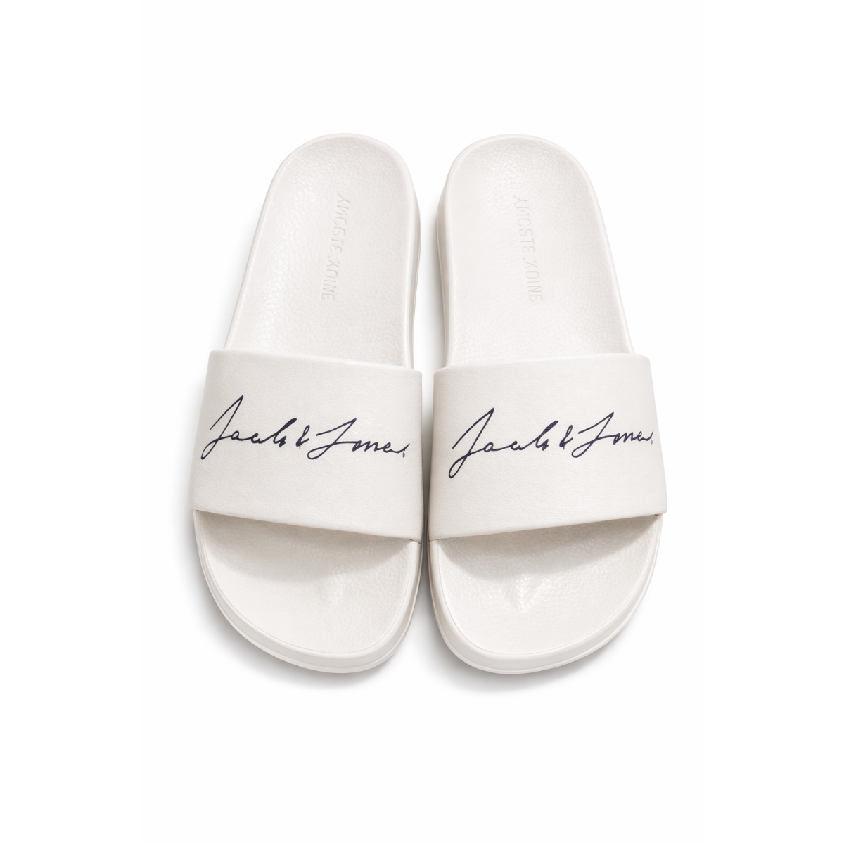 Jack & Jones moulded pool slides