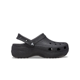 Crocs Classic Platform Glitter Clog Black