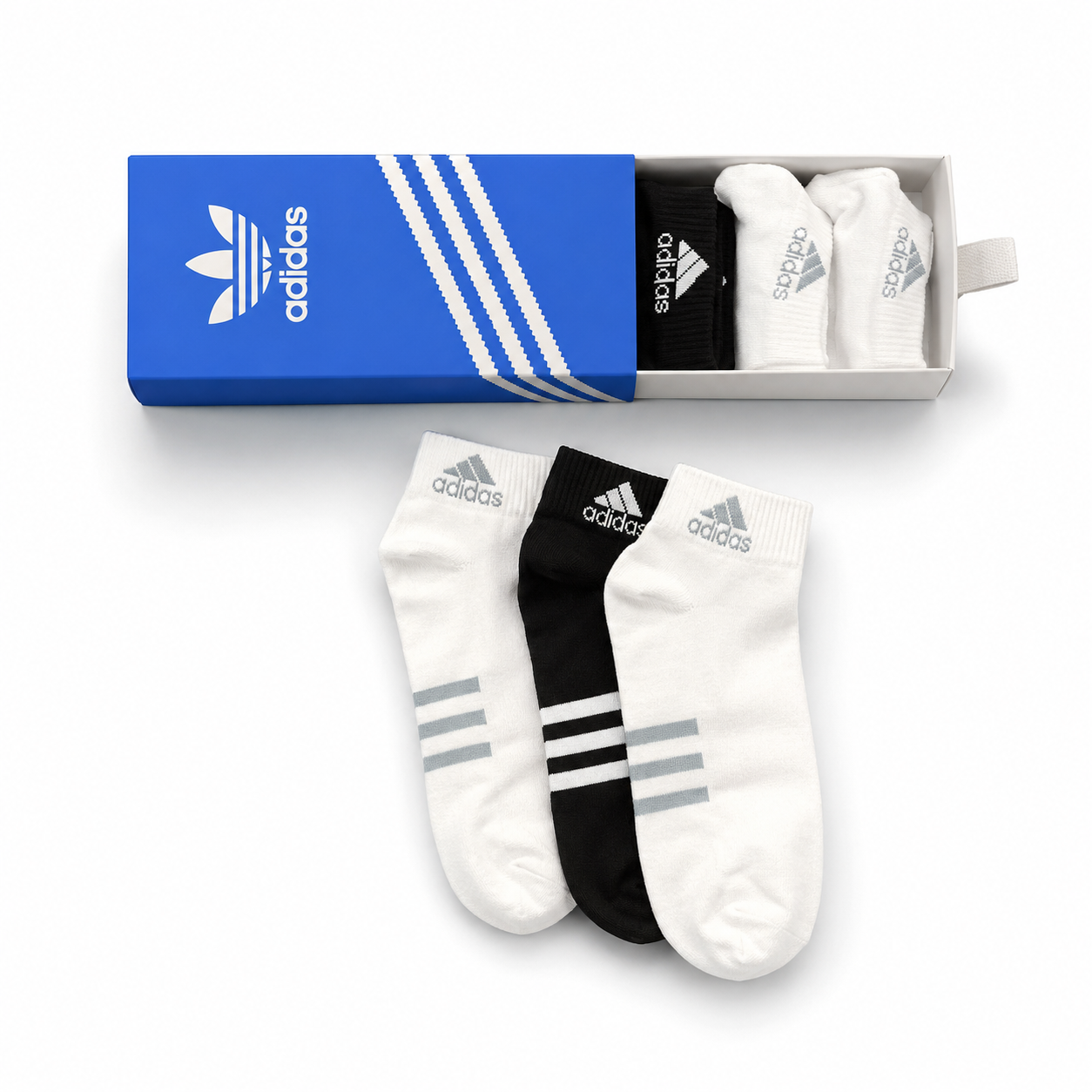 Adidas Socks are a 6-Pack Set