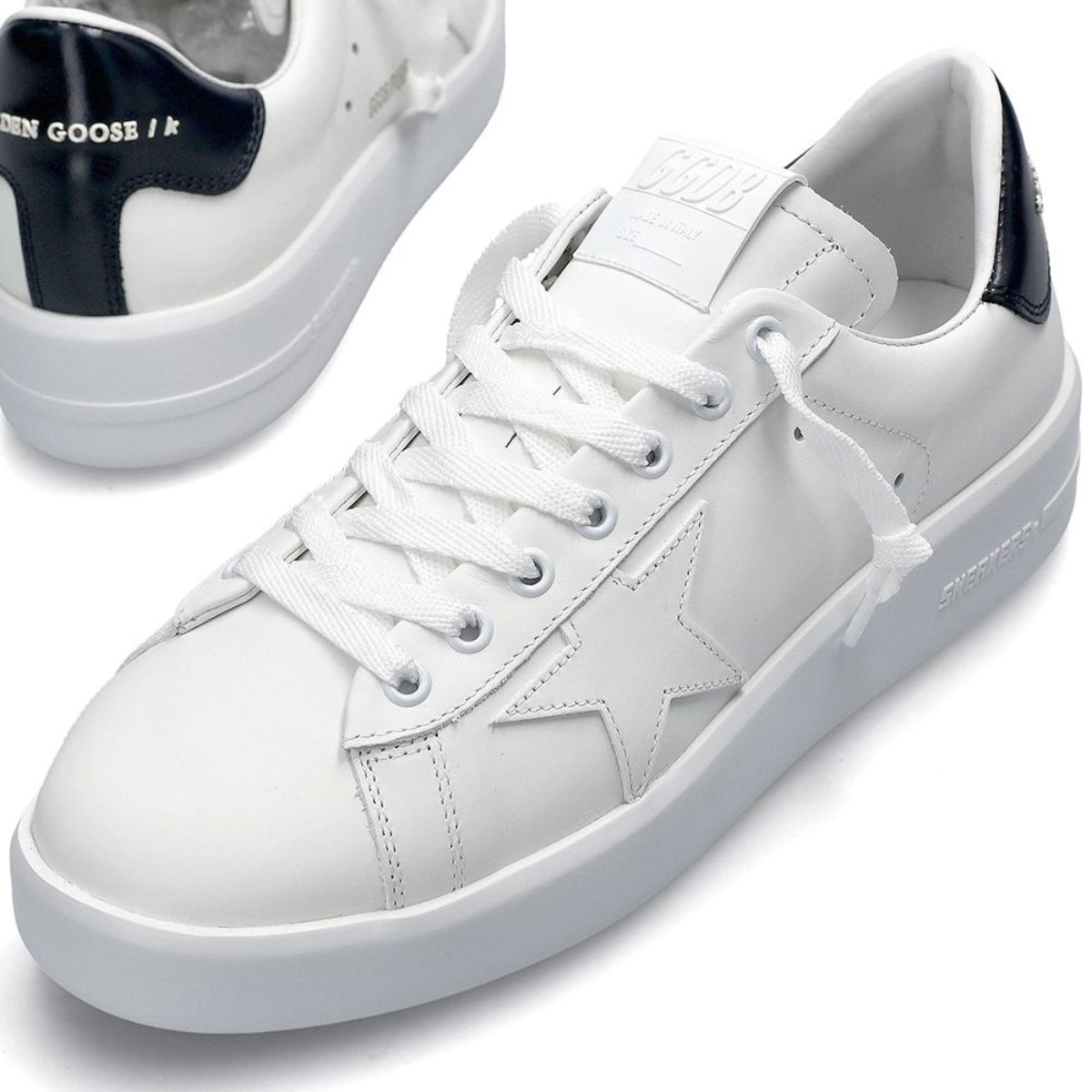 Golden Goose Purestar Faux-leather Sneakers