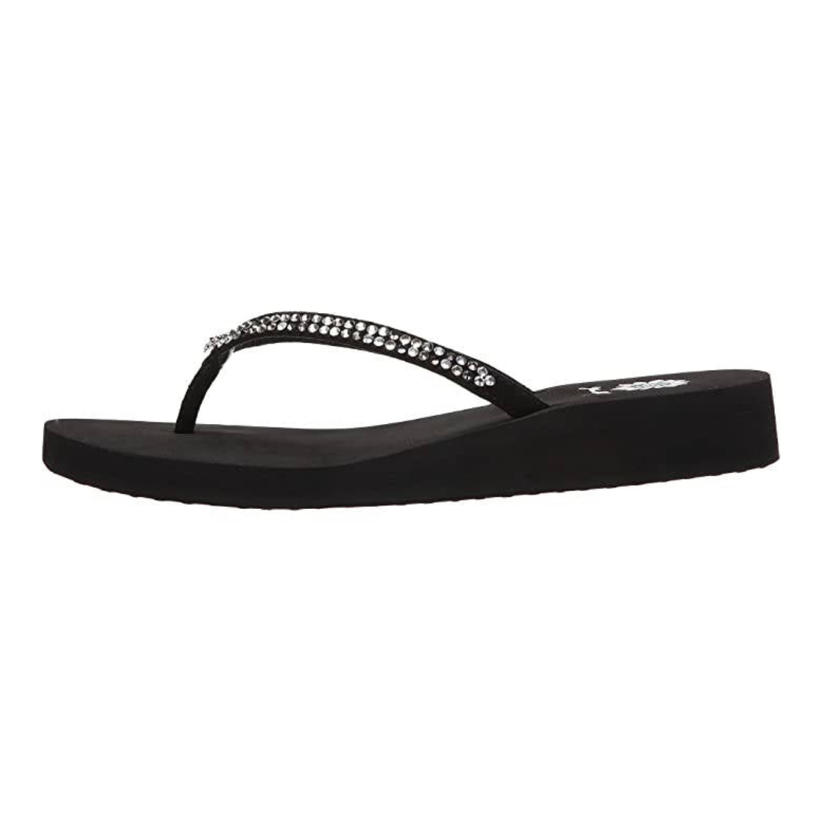 Yellow Box Womens Jello Black Pewter