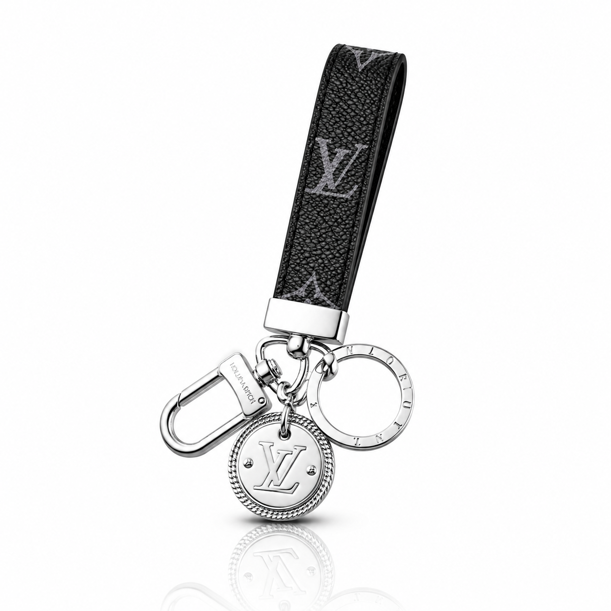 Louis Vuitton bag charm and key holder