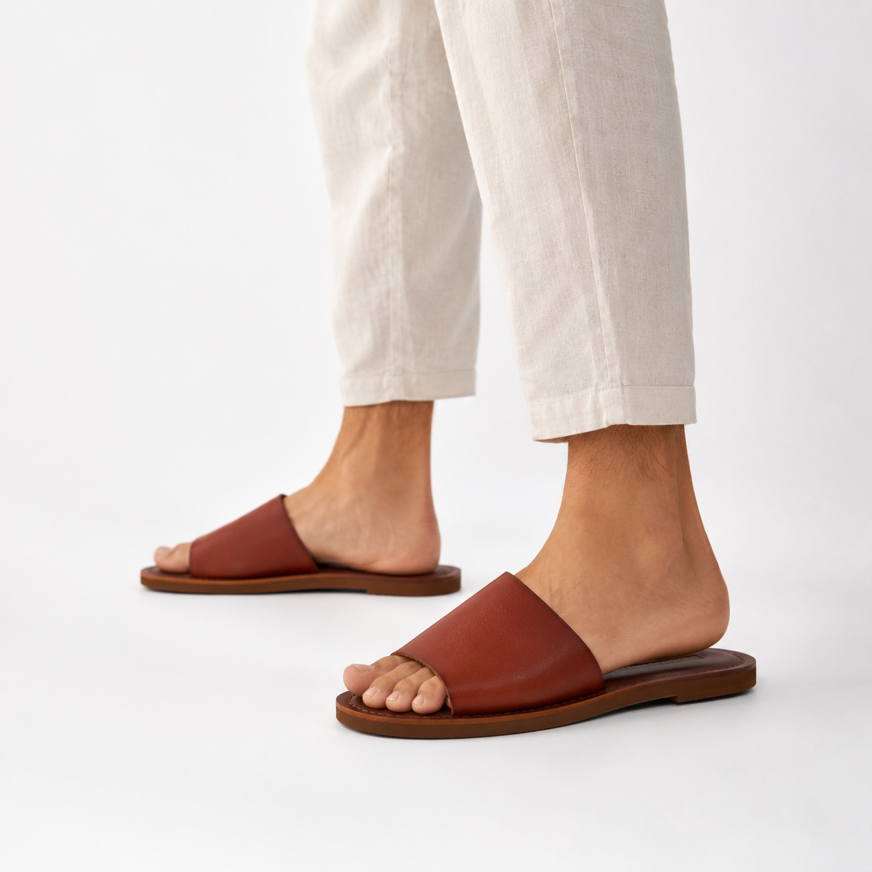 Cushionaire Carly One Band Slide Sandal