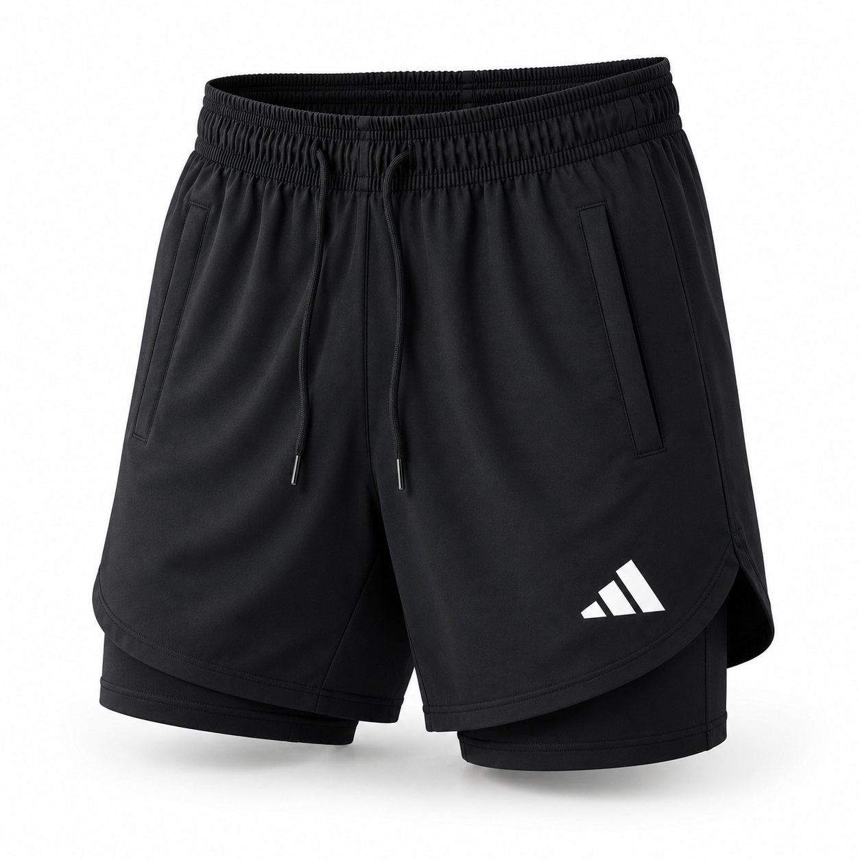 Adidas Men's 2-in-1 Training Shorts