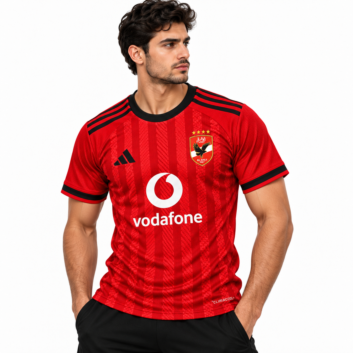 Adidas Al Ahly SC home jersey