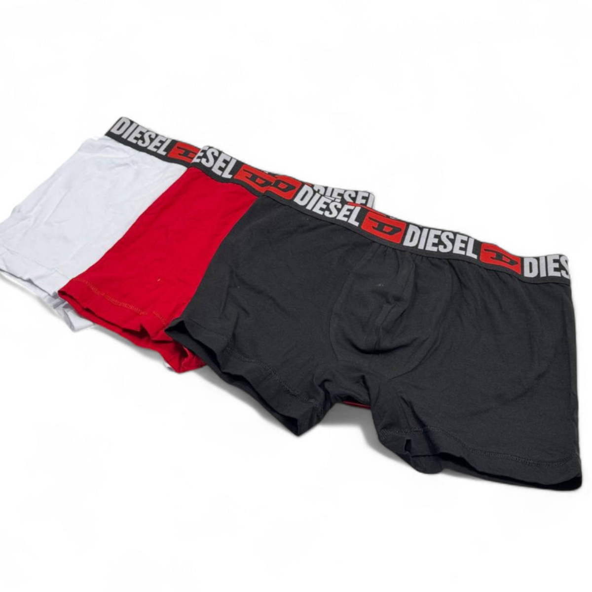 Diesel Men's UMBX-Damien Stretch Cotton Boxer Briefs