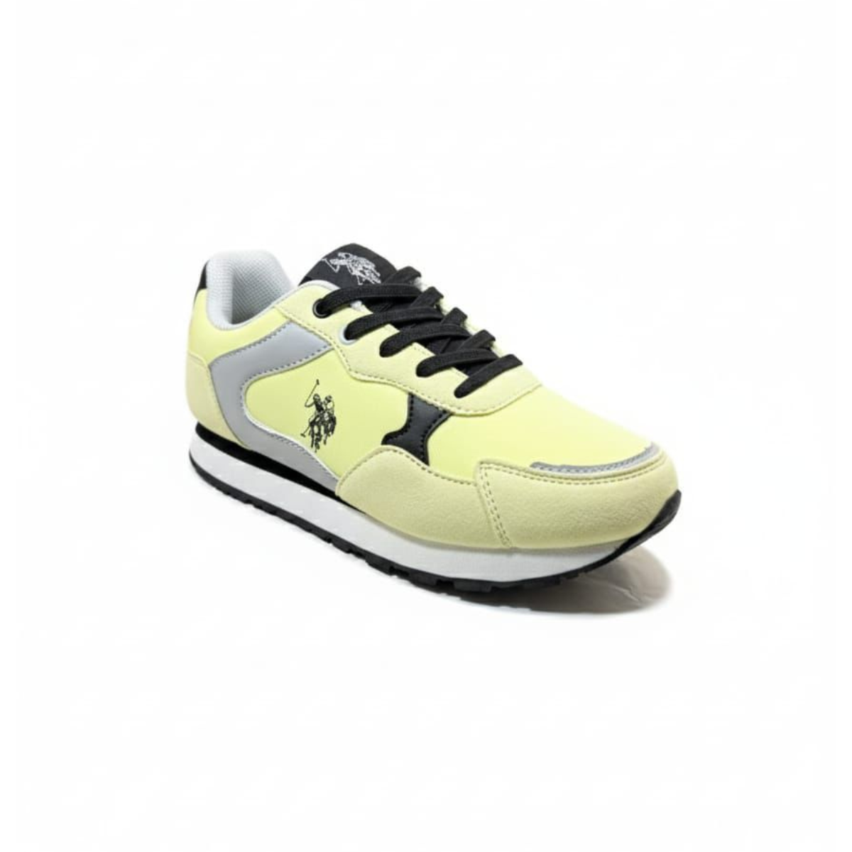 US Polo Kids Yellow Sneakers