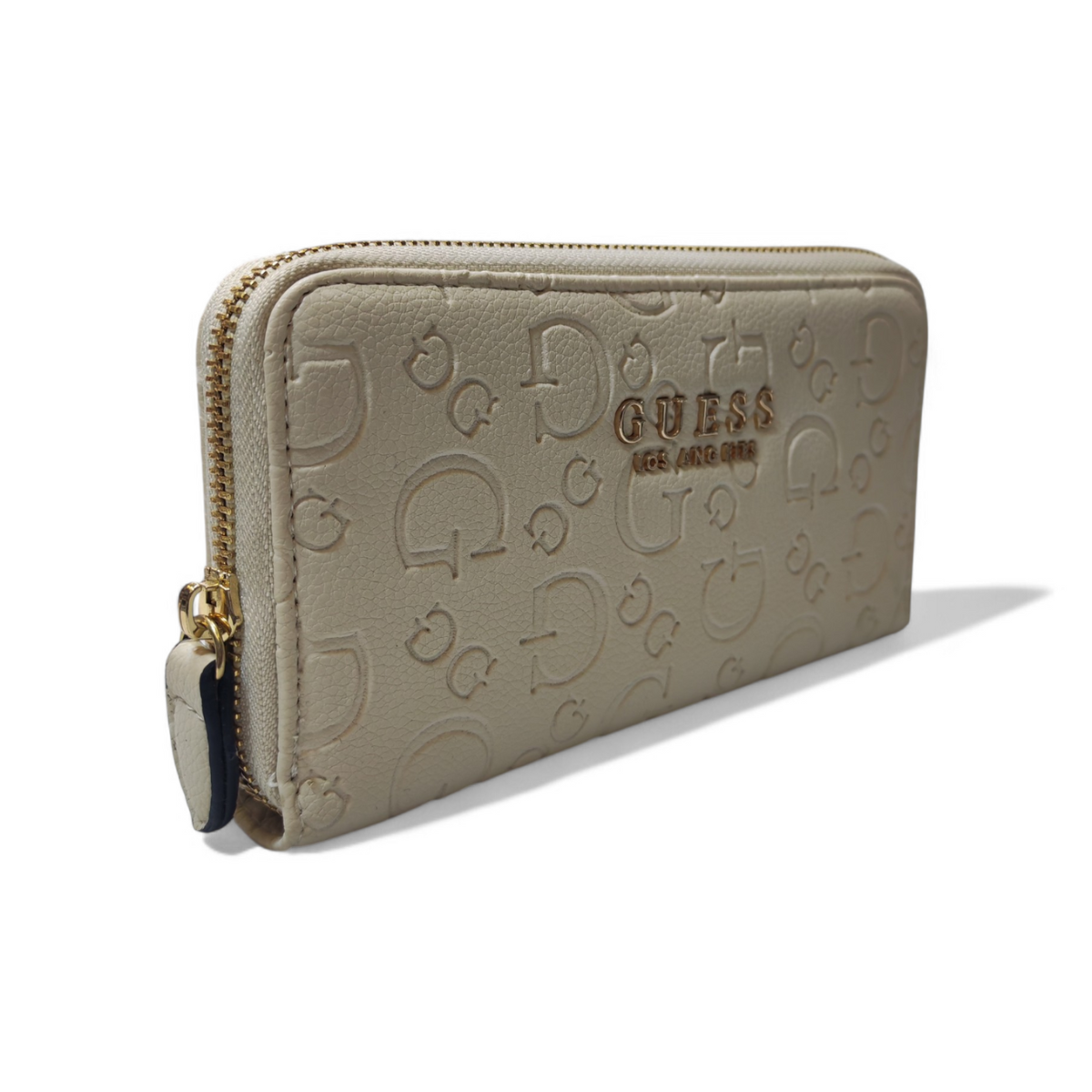 Guess Wallet Woman G Logo Off White