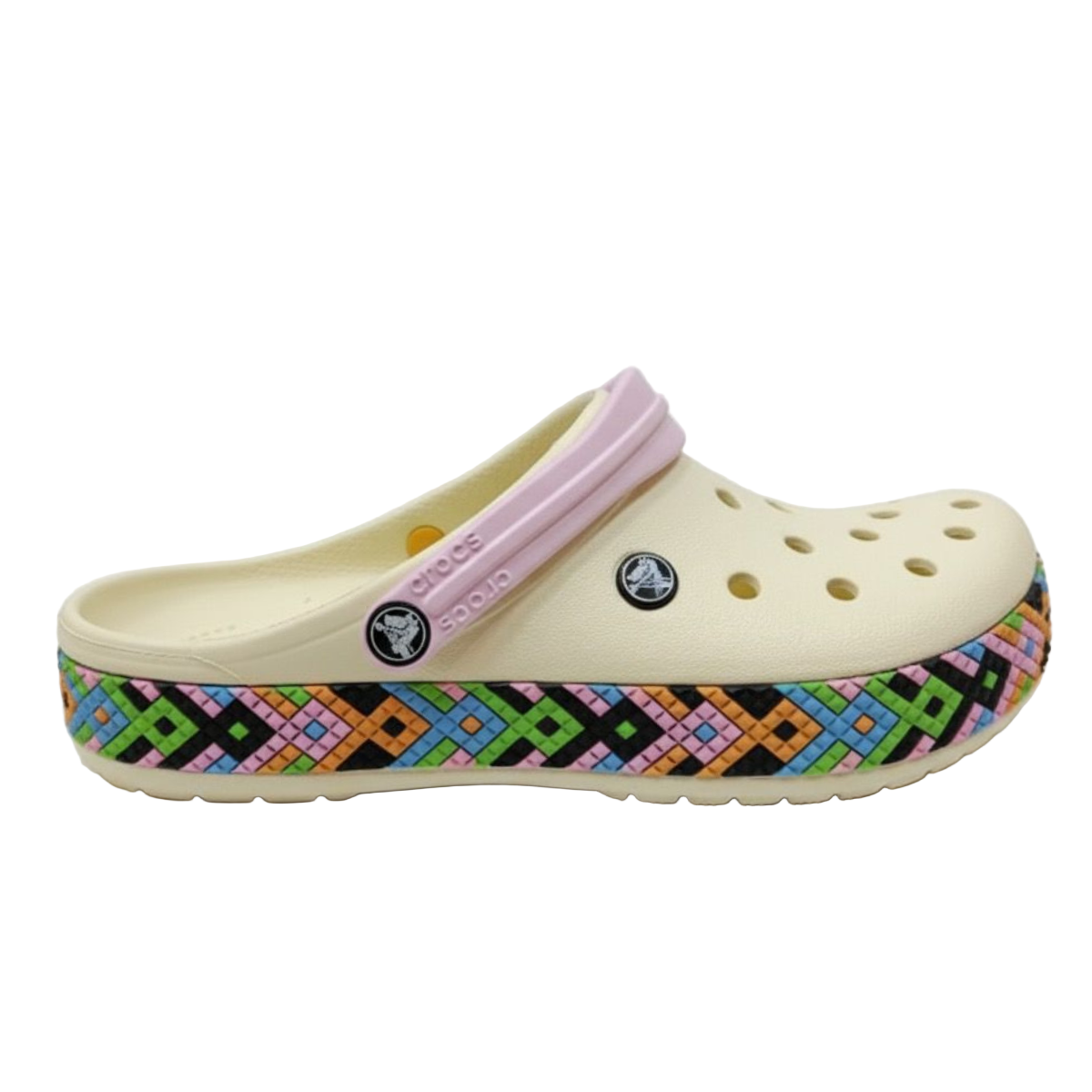 Crocs Crocband Gallery Clogs Off White