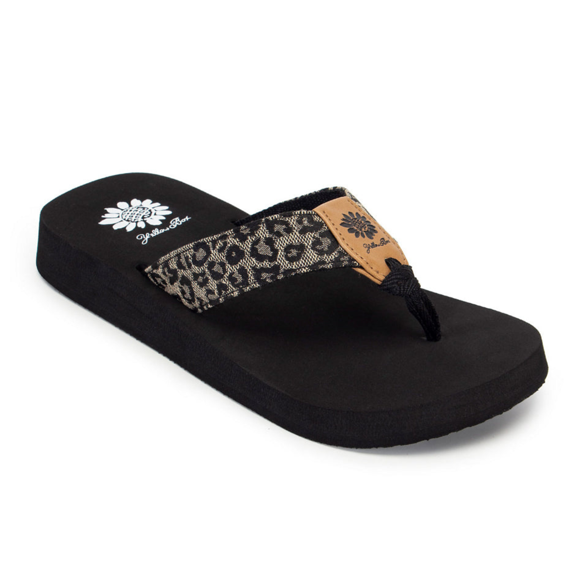 Yellow Box Fascell flip-flops