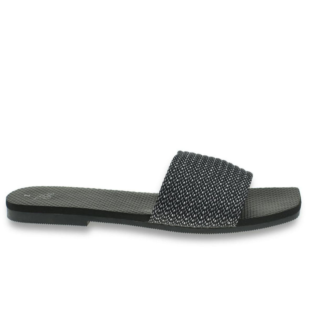 Time and Tru Women's Woven Slide Sandals