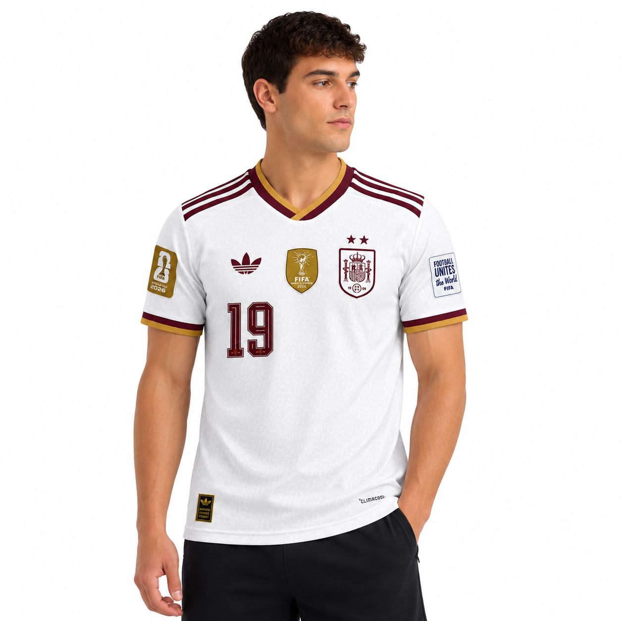 Adidas Spain 2026 Away Lamine Yamal #19