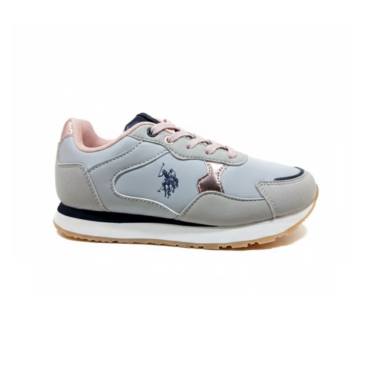 US Polo Kids Gray Sneakers