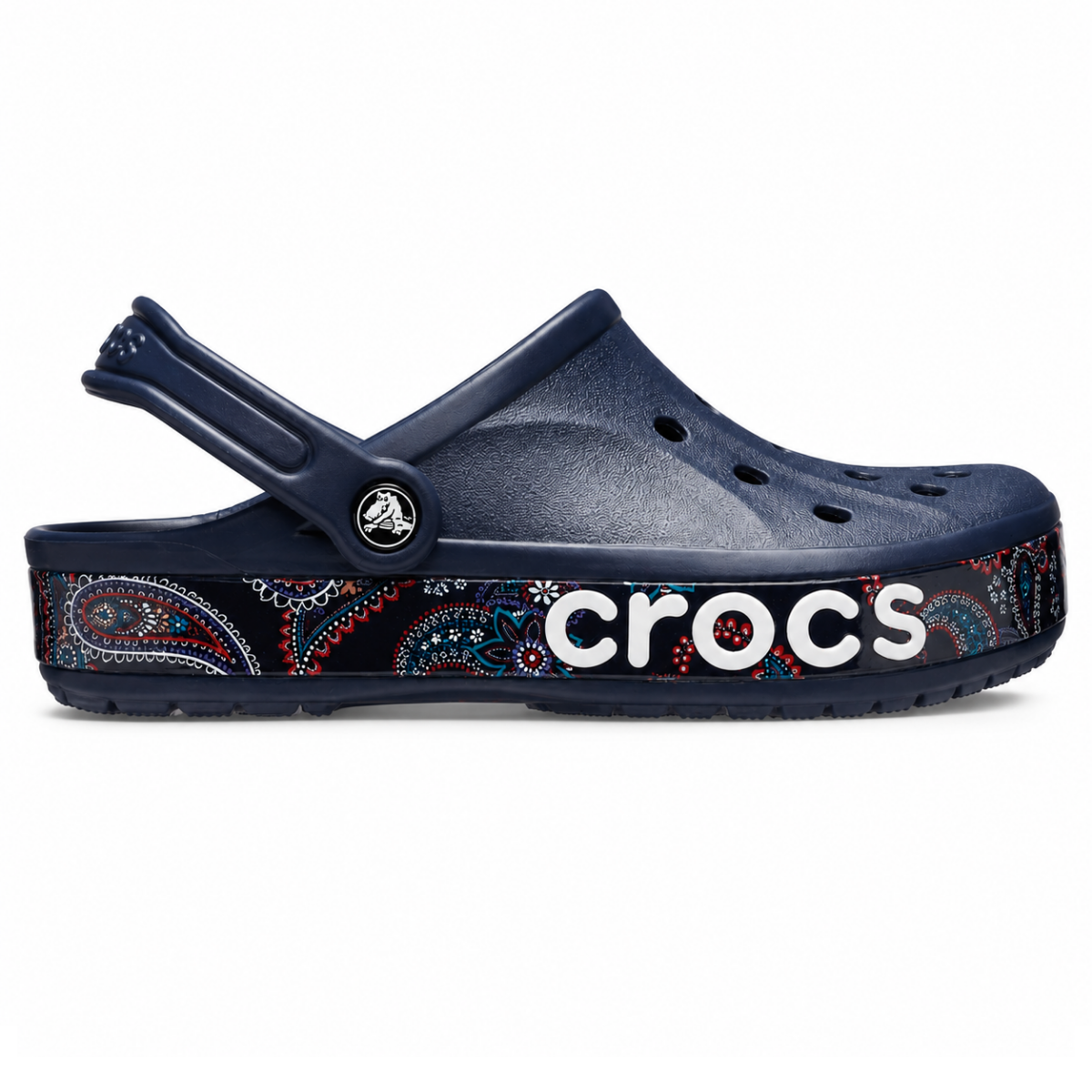 Crocs Baya Graffic Clog Navy Blue