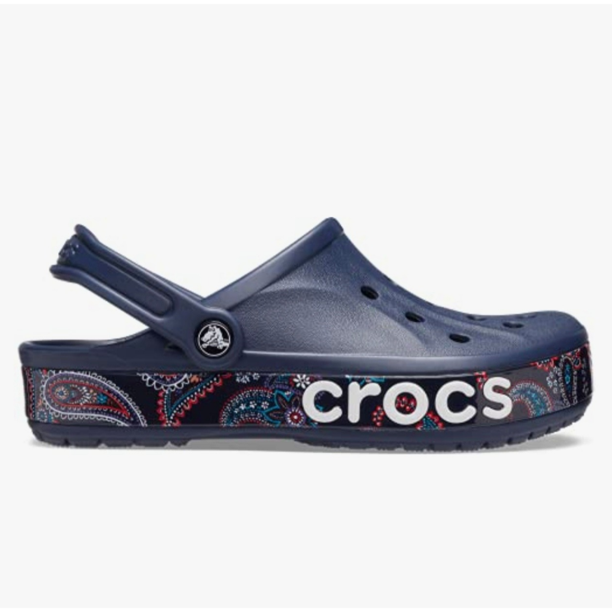 Crocs Baya Graffic Clog Navy Blue