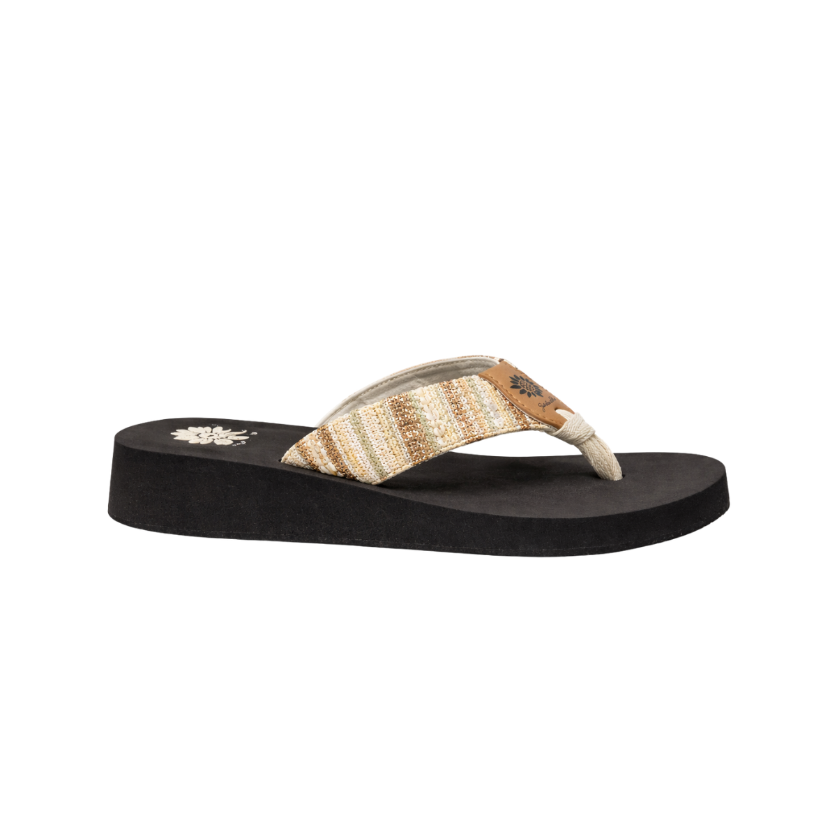 Yellow Box Fianni flip-flops