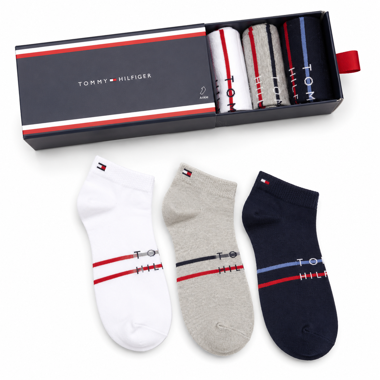 Tommy Hilfiger socks are a 6-pack set