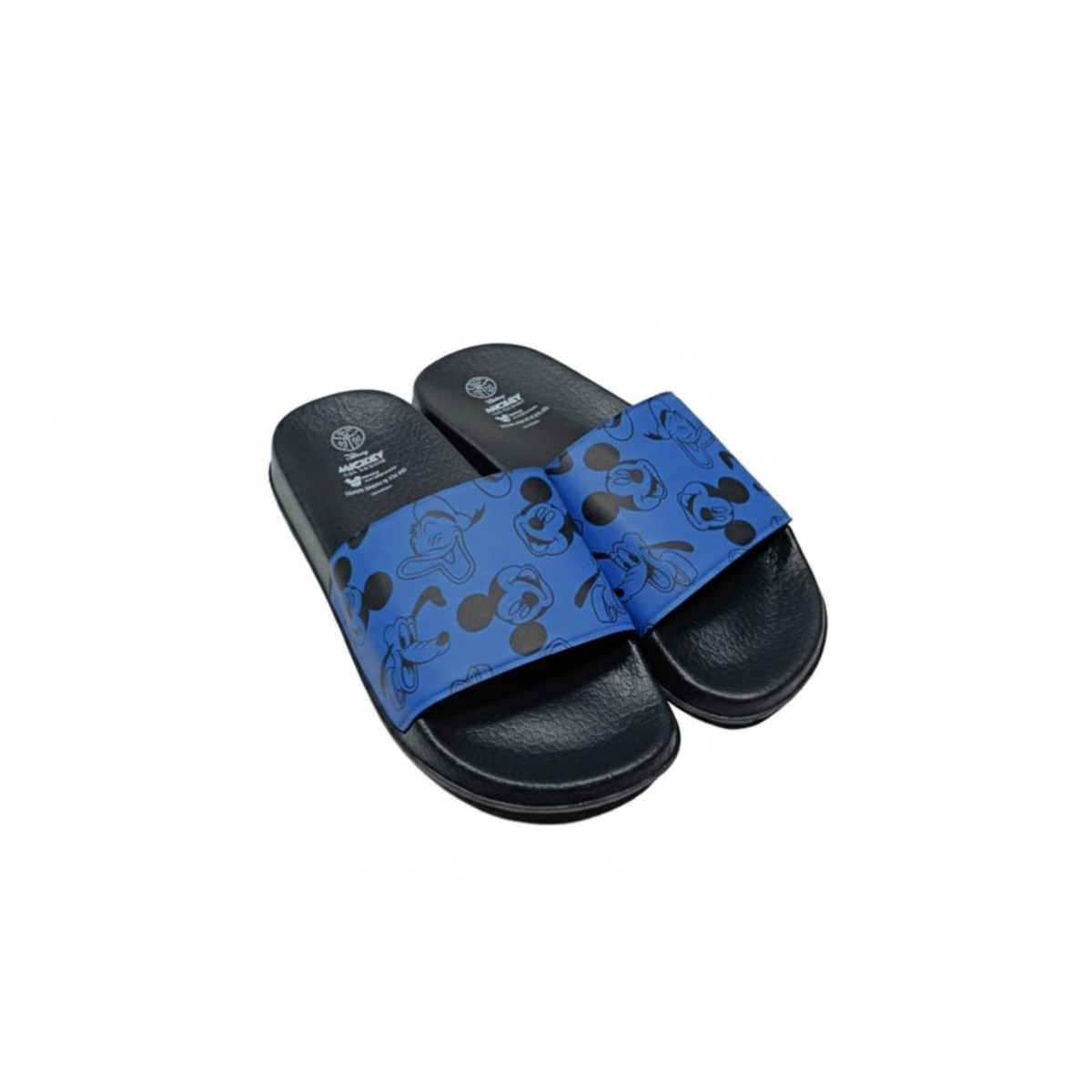 Disney Slippers Mickey Mouse blue and black slide