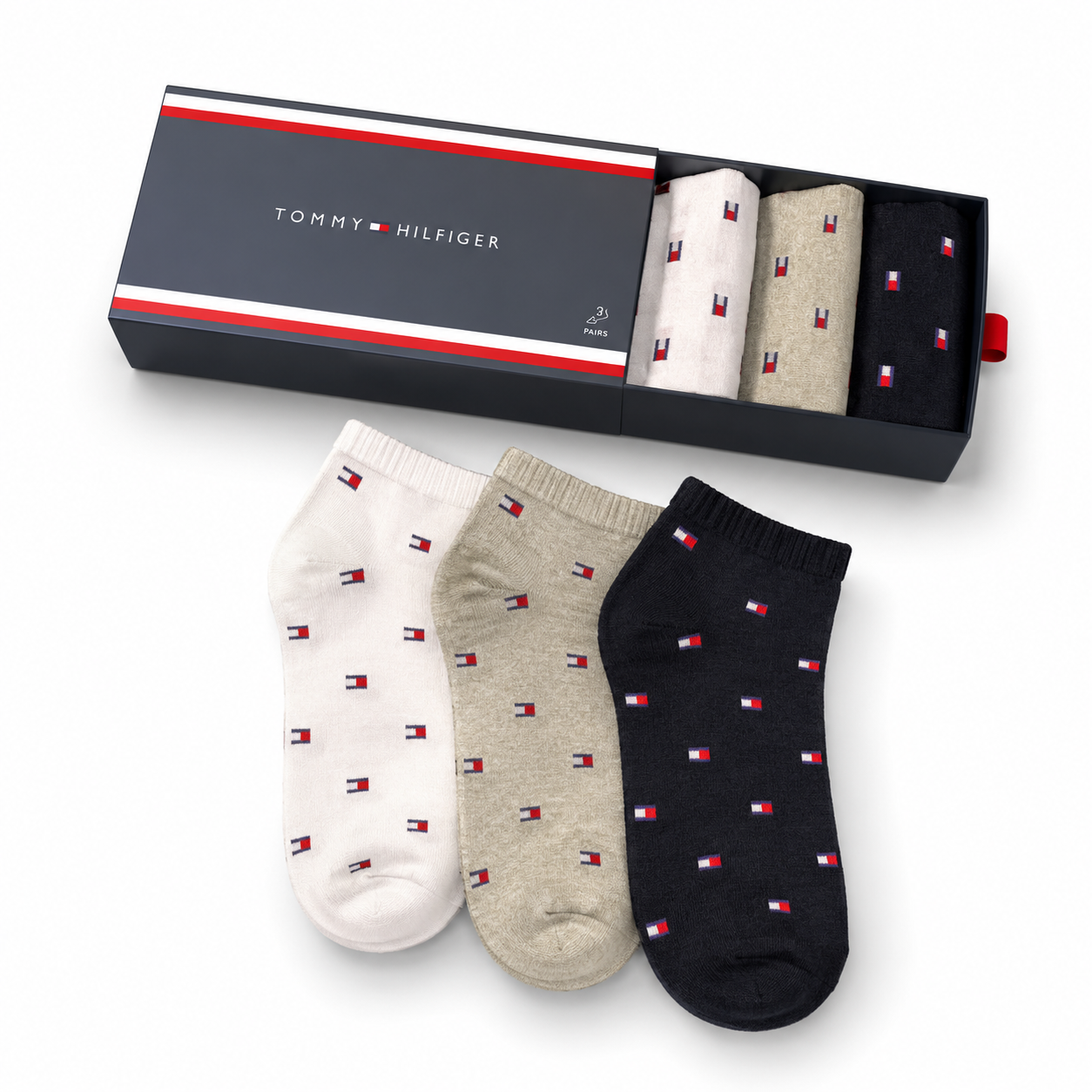 Tommy Hilfiger socks are a 6-pack set