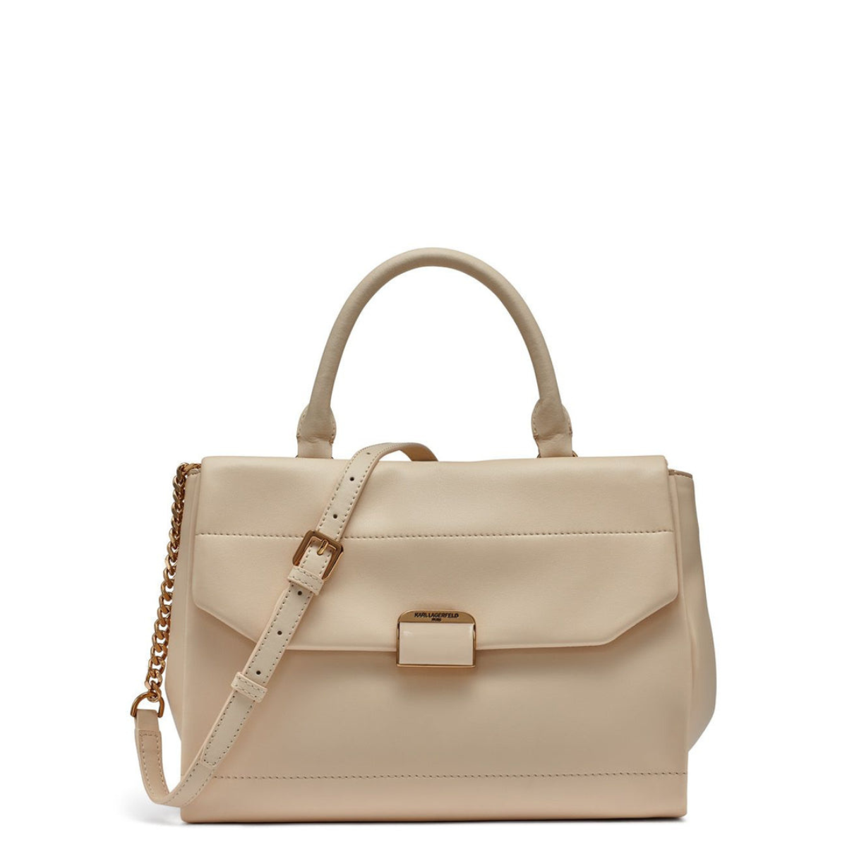 Karl Lagerfeld Paris Liana Large Leather Satchel