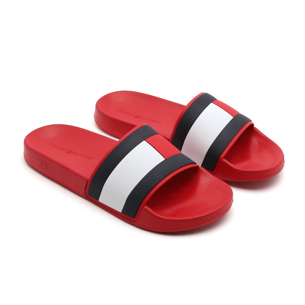 Tommy Hilfiger Flag Stripe Pool Slides