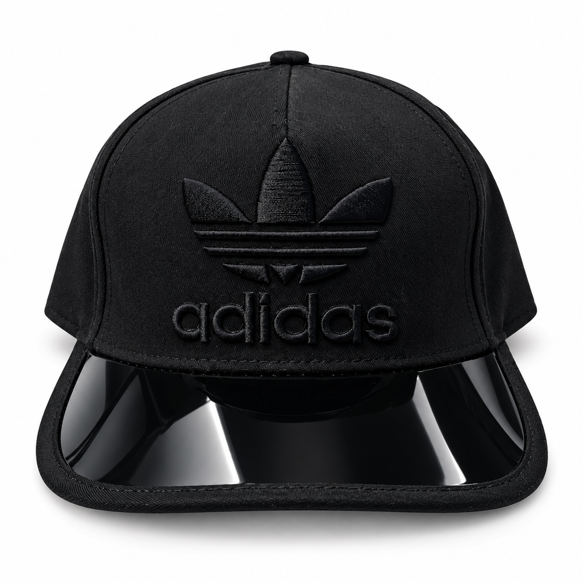 Adidas All-Black Trefoil Cap