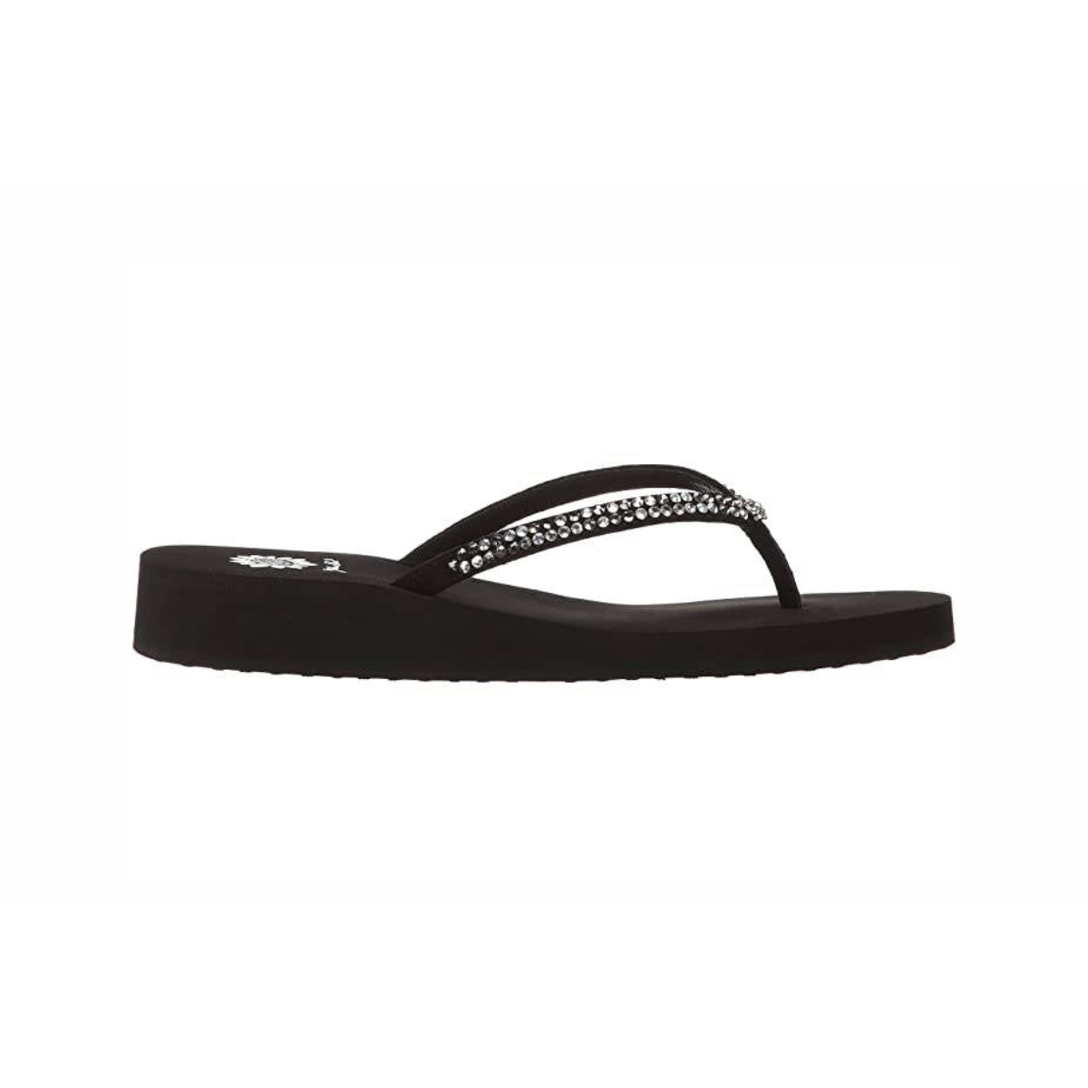 Yellow Box Womens Jello Black Pewter