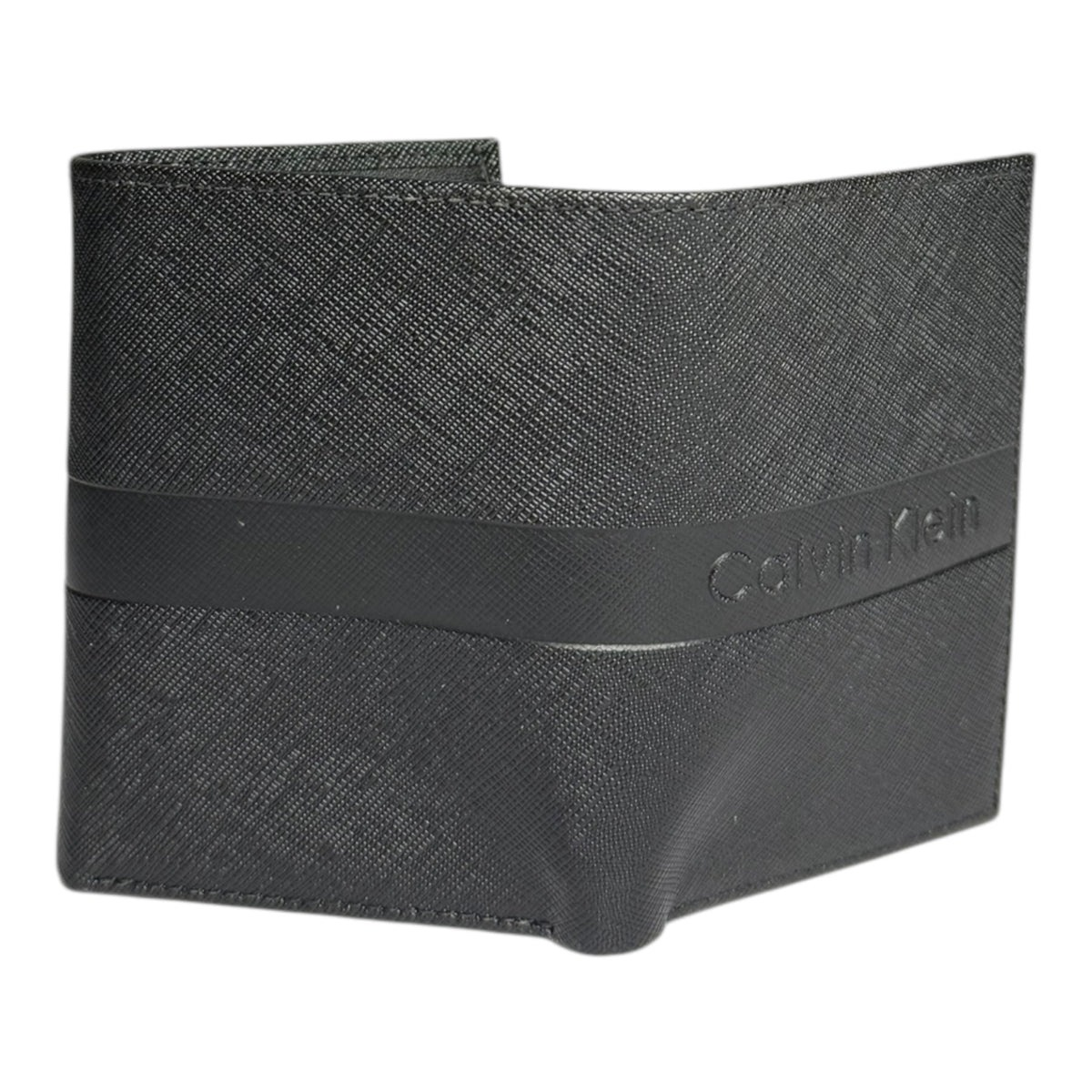 Calvin Klein Textured Leather Bifold Wallet